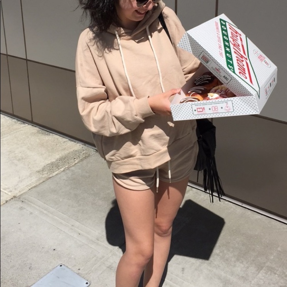 Matching Hoodie & Shorts